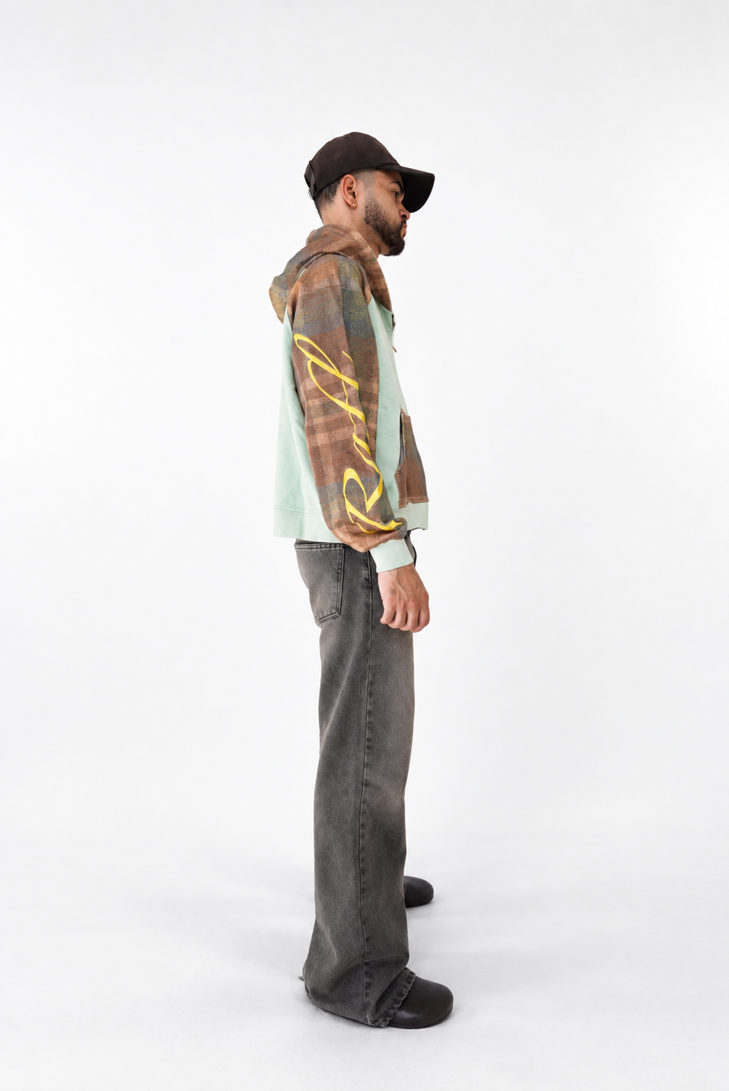 RAFL PLAID HOODIE