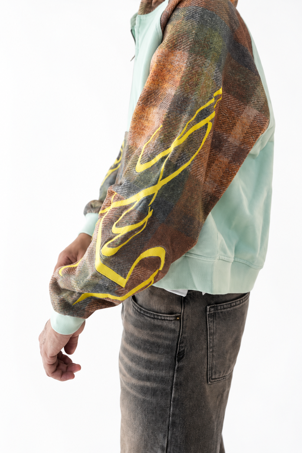 RAFL PLAID HOODIE